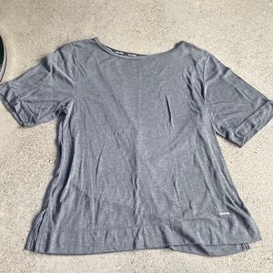 Calvin Klein Gray Tee. Size Medium.